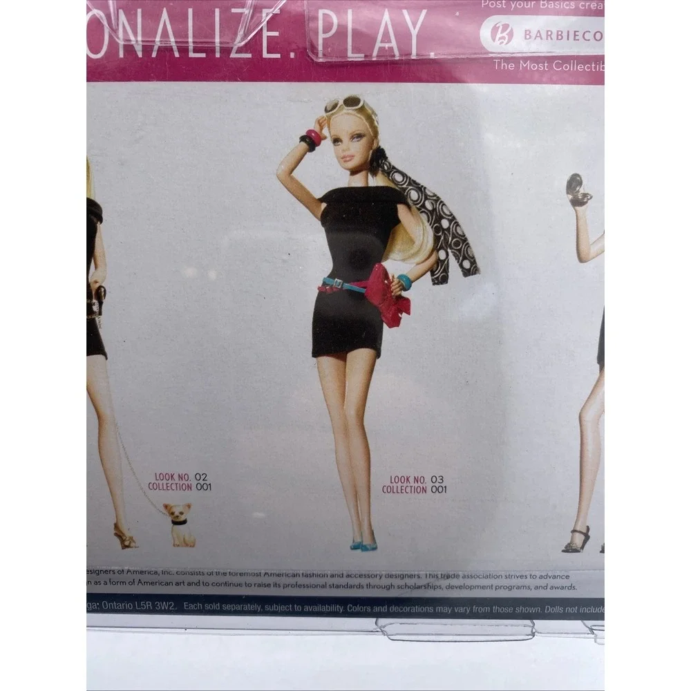 Barbie Black Label Barbie Basics Look No. 03 Collection 001 2009 Mattel
